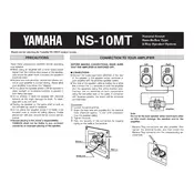 Yamaha NS-10MT Speaker manual cover