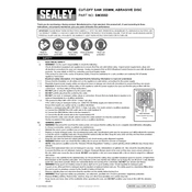 Sealey SM355D Saw manual cover