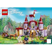 LEGO Beauty and the Beast 43196 Construction Set manual cover