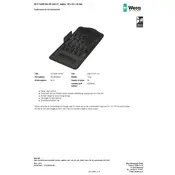 Wera 9410 Bit-Safe 61 Box manual cover