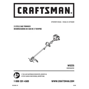 Craftsman CMXGTAMA27SC Trimmer manual cover