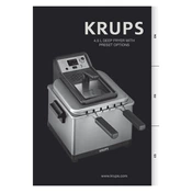 Krups KJ502D51 Fryer manual cover