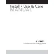 Viking VDUI5241 Refrigerator manual cover