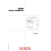 Xerox Phaser 3100MFP X Printer manual cover