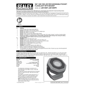 Sealey LED1400P Floodlight manual cover