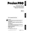 Poulan Pro SM132 Trimmer manual cover