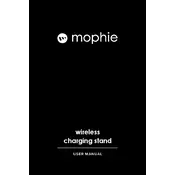 Mophie Wireless Charging Stand Charger manual cover