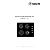 Caple C743G Hob manual cover