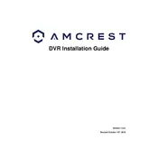 Amcrest AMDV4M8 Video Recorder manual cover