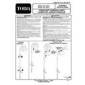 Toro Crescent Garden Light 52604 Light Kit manual cover