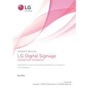 LG 98LS95A 98LS95A-5B.AUS Signage