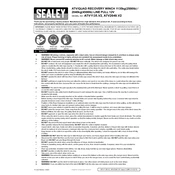 Sealey ATV1135.V2 Winch manual cover