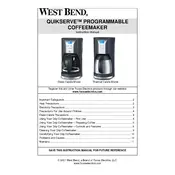 West Bend L5694 56710 Coffee Maker manual cover