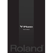 Roland V-Piano manual cover