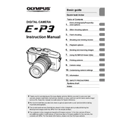 Olympus E-P3 manual cover