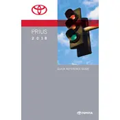 Toyota Prius 2018 Hatchback manual cover