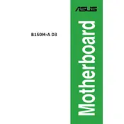 ASUS B150M-A D3 Motherboard manual cover