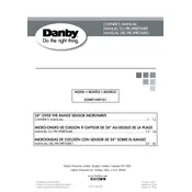 Danby DOM014401G1 Microwave manual cover