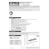 Sealey AP6372 Rack manual cover