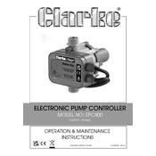 Clarke 7230698 EPC800 Electronic Pump Controller manual cover