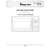 Magic Chef MCO170B Microwave manual cover