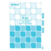 Yamaha P-65 Piano manual cover