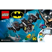 LEGO Batman 76116 Construction Set manual cover