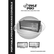 Pyle PMX1006 Mixer manual cover