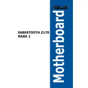 ASUS SABERTOOTH Z170 MARK 1 Motherboard manual cover