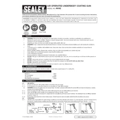 Sealey AK42 Coating Gun manual cover