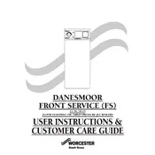 Worcester Danesmoor Front Service 12-18 2003 Boiler manual cover