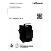 Viessmann Vitola-Biferral-E Series VBC Gas Chassis Burner-V Boiler