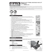 Sealey 3000HLC.V2 Trolley Jack manual cover