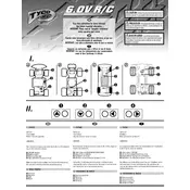 Tyco Mattel RC Grave Digger 80413 Toy manual cover