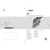 Bosch PST 8000 PEL Jigsaw manual cover