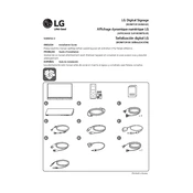 LG 55EW5G-V 55EW5G-V.AUS Signage manual cover