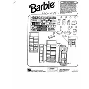 Barbie Mattel Living in Style 67554 Toy manual cover