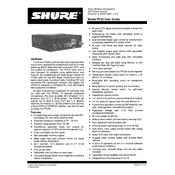 Shure FP32A Microphone manual cover