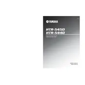 Yamaha HTR-5450 Receiver manual cover