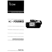 Icom IC-706MKII Transceiver manual cover