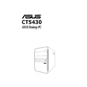 ASUS Essentio CT5430 CPU manual cover