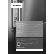 Siemens iQ500 KI21RADF0 Refrigerator manual cover