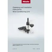 Miele KWT 2602 SF Refrigerator manual cover