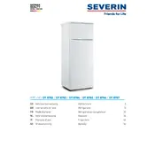 Severin DT 8782 Refrigerator manual cover