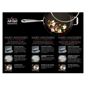 All Clad HA1 4 Qt Saute Pan manual cover