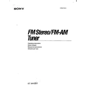 Sony ST-S550ES manual cover