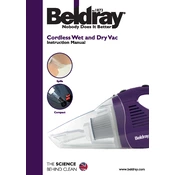 Beldray BEL0154 Cordless Wet and Dry Vac manual cover