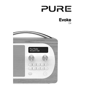 Pure Evoke D4 manual cover