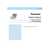 Panasonic CF-52 Series manual cover