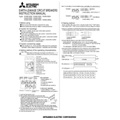 Mitsubishi Electric ELCB manual cover